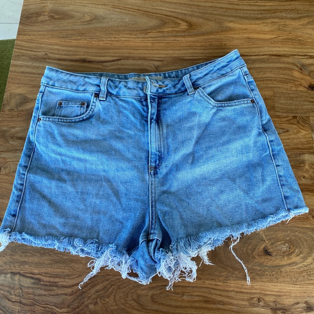 Mom jean shorts